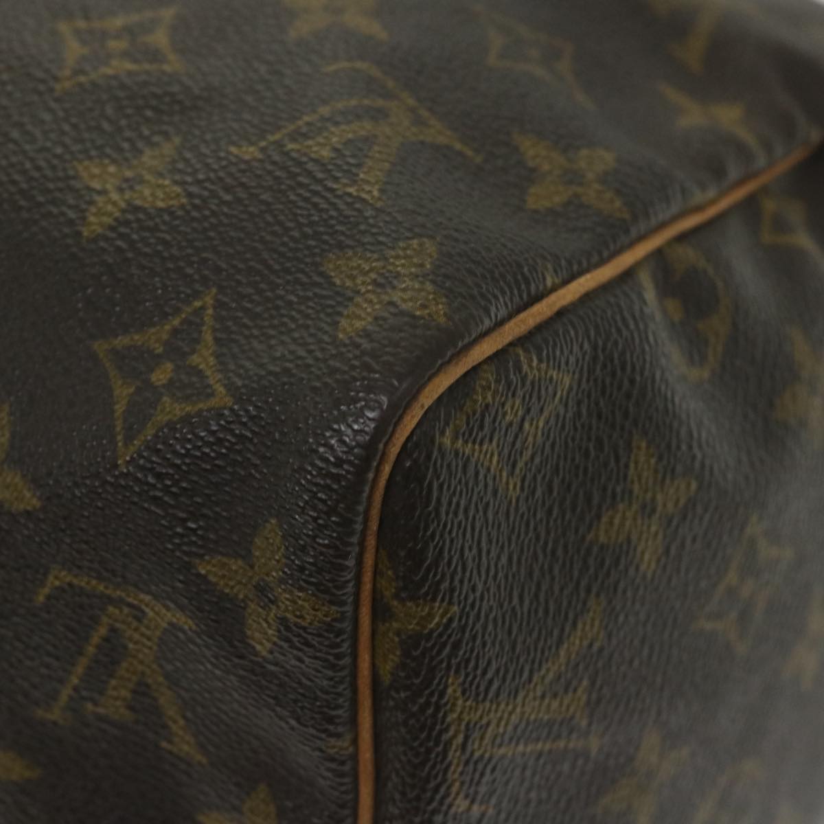 LOUIS VUITTON Monogram Speedy 30 Hand Bag M41526 LV Auth am5214