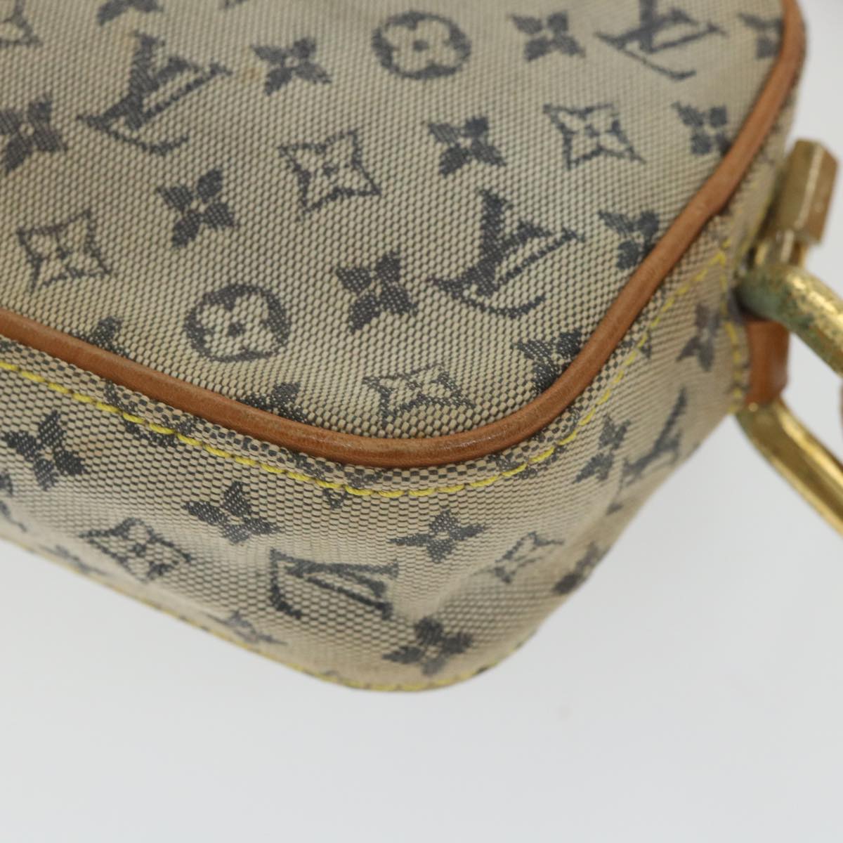 LOUIS VUITTON Monogram Mini Juliet MM Shoulder Bag Blue M92004 LV Auth am5220