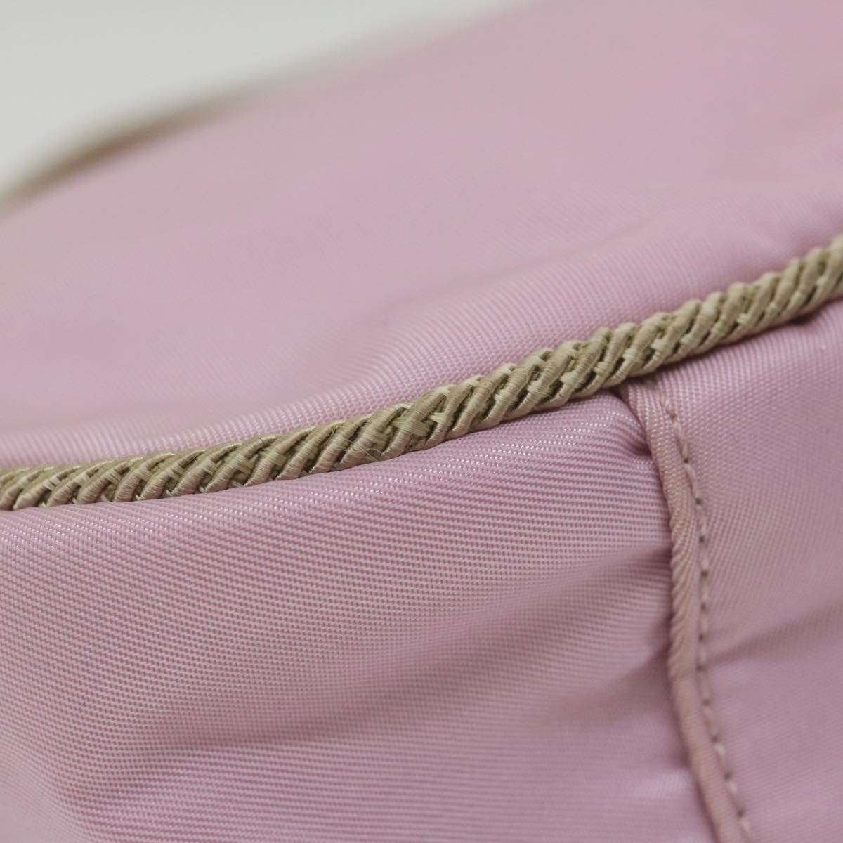 PRADA Shoulder Bag Nylon Pink Auth am5230