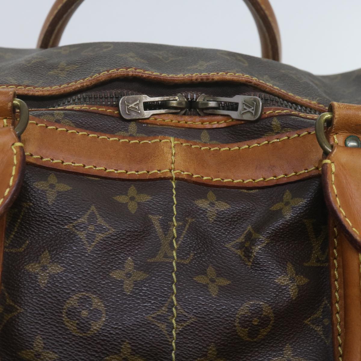 LOUIS VUITTON Monogram Sac Shan 40 Pet Carry Vintage M42024 LV Auth am5259