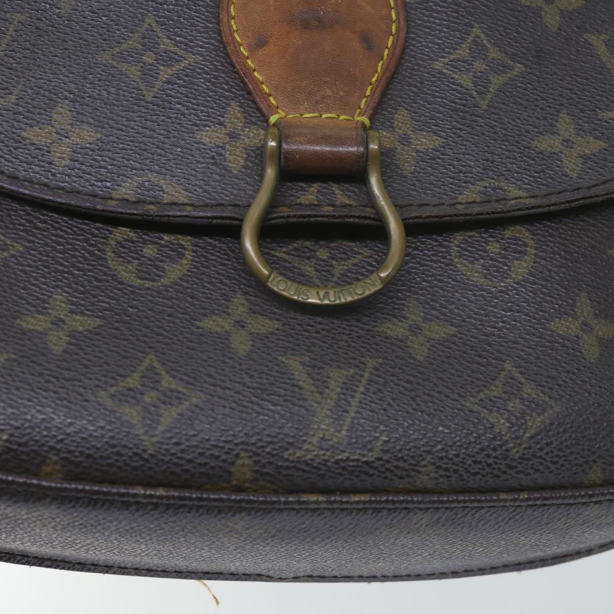 LOUIS VUITTON Monogram Saint Cloud GM Shoulder Bag M51242 LV Auth am5262