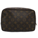 LOUIS VUITTON Monogram Trousse Toilette 23 Clutch Bag M47524 LV Auth am5264-2