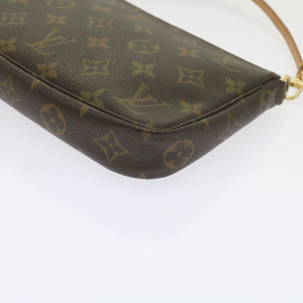 LOUIS VUITTON Monogram Pochette Accessoires Pouch 2way M51980 LV Auth am5273