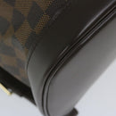 LOUIS VUITTON Damier Ebene Montsouris GM Backpack N51139 LV Auth am5291SAV-11