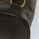 LOUIS VUITTON Damier Ebene Montsouris GM Backpack N51139 LV Auth am5291SAV-12