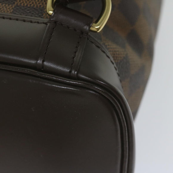 LOUIS VUITTON Damier Ebene Montsouris GM Backpack N51139 LV Auth am5291SAV