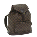LOUIS VUITTON Damier Ebene Montsouris GM Backpack N51139 LV Auth am5291SAV-1