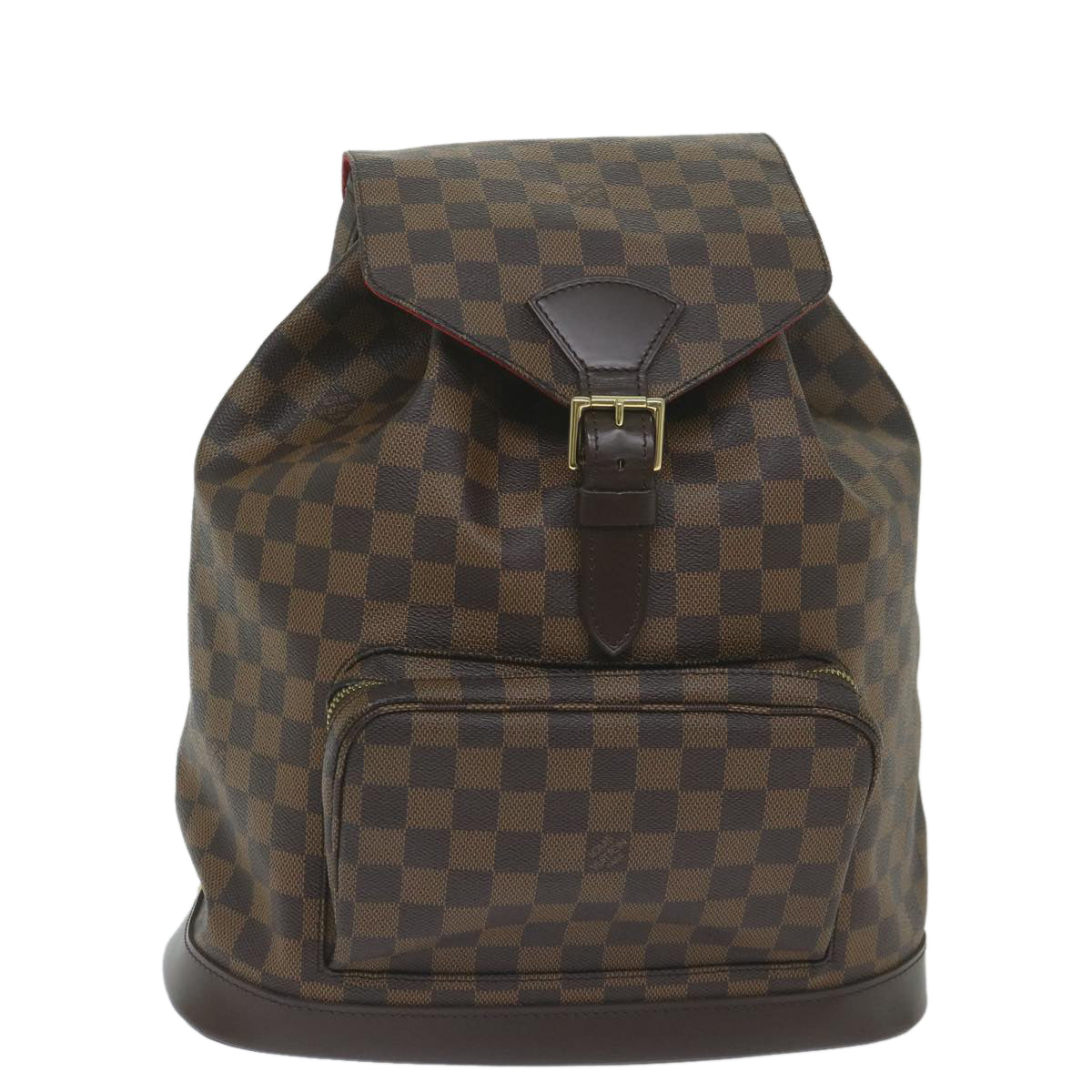 buy louis vuitton damier backpack LOUIS VUITTON Damier Ebene Montsouris GM Backpack N51139 LV Auth am529