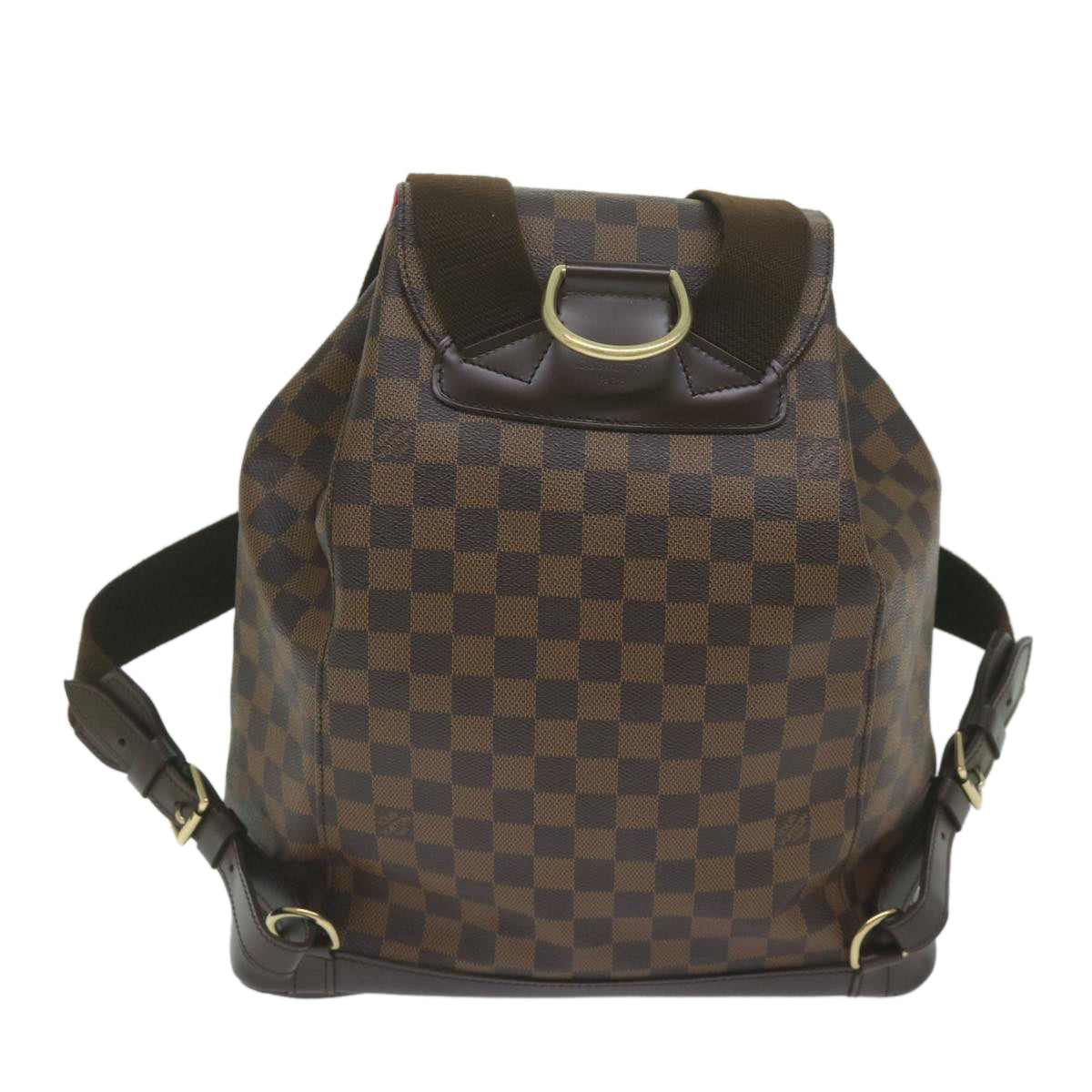 LOUIS VUITTON Damier Ebene Montsouris GM Backpack N51139 LV  display picture 1
