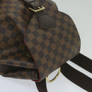 LOUIS VUITTON Damier Ebene Montsouris GM Backpack N51139 LV Auth am5291SAV-6