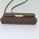 LOUIS VUITTON Damier Ebene Favorit MM Shoulder Bag 2way M41129 LV Auth am5292V-5