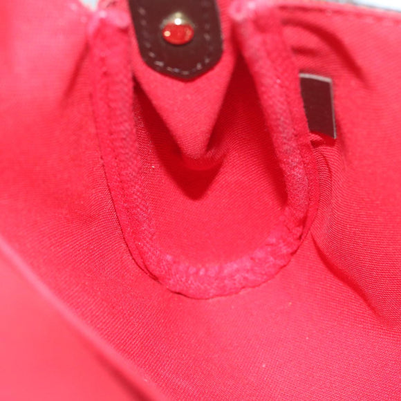 LOUIS VUITTON Damier Ebene Favorit MM Shoulder Bag 2way M41129 LV Auth am5292V