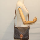 LOUIS VUITTON Monogram Cartouchiere GM Shoulder Bag M51252 LV Auth am5316-22