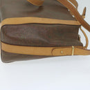 ETRO Pouch Shoulder Bag PVC 2 Set Brown Red Auth am5330-4