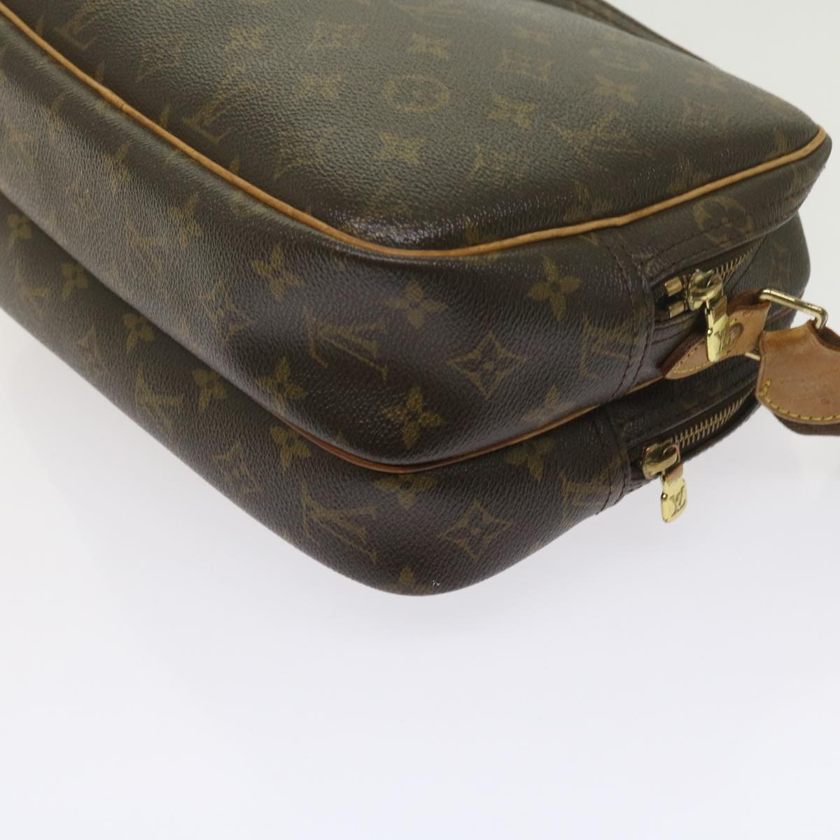 LOUIS VUITTON Monogram Reporter PM Shoulder Bag M45254 LV Auth am5360