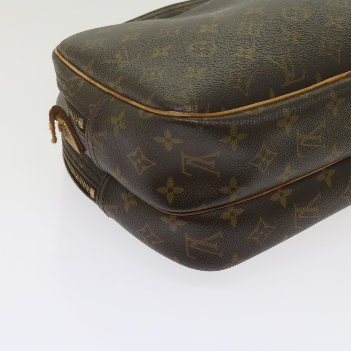 LOUIS VUITTON Monogram Reporter PM Shoulder Bag M45254 LV Auth am5360