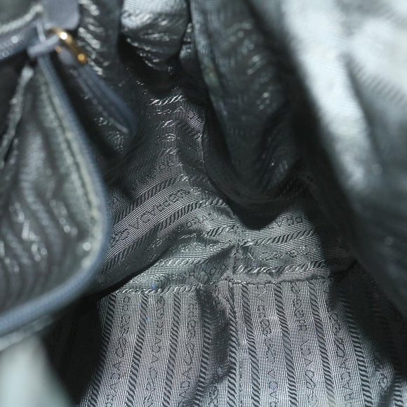 PRADA Hand Bag Nylon 2way Khaki Auth am5403