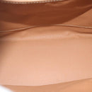 CELINE Macadam Canvas Hand Bag PVC Leather Brown Auth am5411V-10