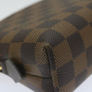 LOUIS VUITTON Damier Ebene Pochette Cosmetic GM Pouch N23345 LV Auth am5412-16