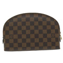 LOUIS VUITTON Damier Ebene Pochette Cosmetic GM Pouch N23345 LV Auth am5412-2
