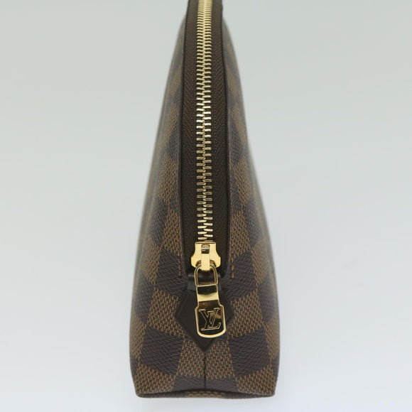 LOUIS VUITTON Damier Ebene Pochette Cosmetic GM Pouch N23345 LV Auth am5412