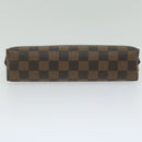 LOUIS VUITTON Damier Ebene Pochette Cosmetic GM Pouch N23345 LV Auth am5412-6