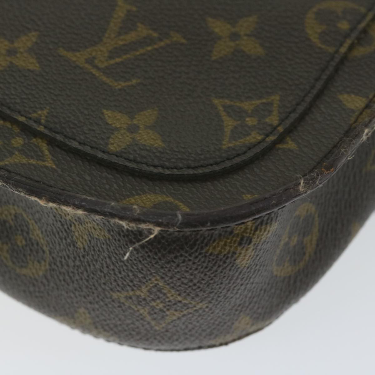 LOUIS VUITTON Monogram Saint Cloud MM Shoulder Bag M51243 LV Auth am5427