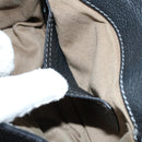 Chloe Mercy Shoulder Bag Leather Black Auth am5457V-21