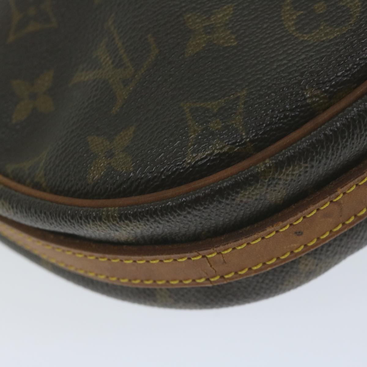 LOUIS VUITTON Monogram Jeune Fille MM Shoulder Bag M51226 LV Auth am5466