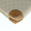 GUCCI Micro GG Supreme Shoulder Bag PVC Beige 007 123 0087 Auth am5471-17