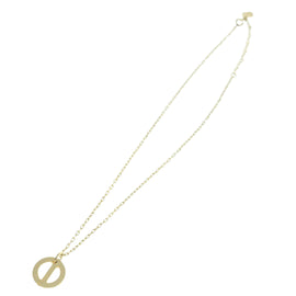 Christian Dior Necklace metal Gold Auth am5521