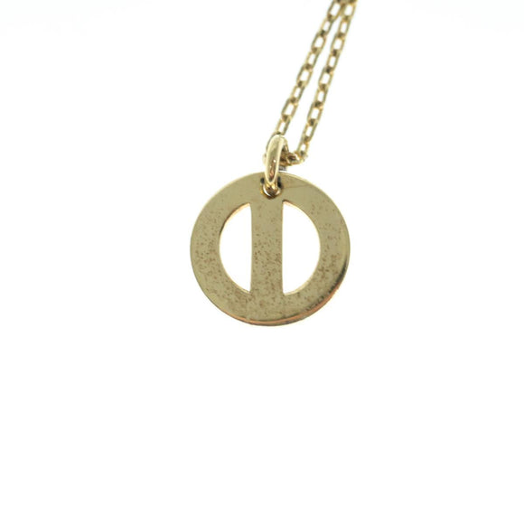 Christian Dior Necklace metal Gold Auth am5521