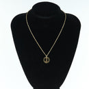Christian Dior Necklace metal Gold Auth am5521-8