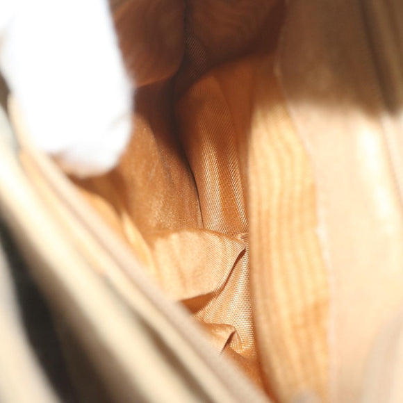 GUCCI Micro GG Supreme Shoulder Bag PVC Leather Beige 007 49 5548 Auth am5530