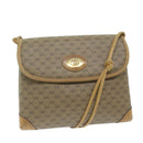 GUCCI Micro GG Supreme Schoudertas PVC Leer Beige 007 49 5548 Auth am5530-1