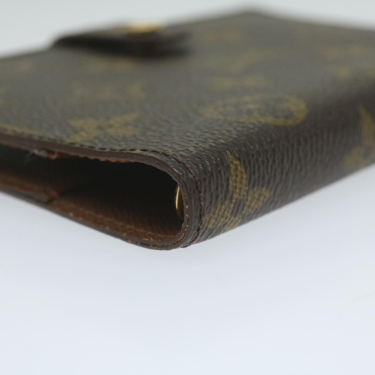 LOUIS VUITTON Monogram Agenda PM Day Planner Cover R20005 LV Auth am5536