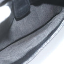 BALLY Quilted Chain Shoulder Bag Leather Black Auth am5550-20