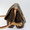LOUIS VUITTON Monogram Saumur 30 Schoudertas M42256 LV Auth am5564-3