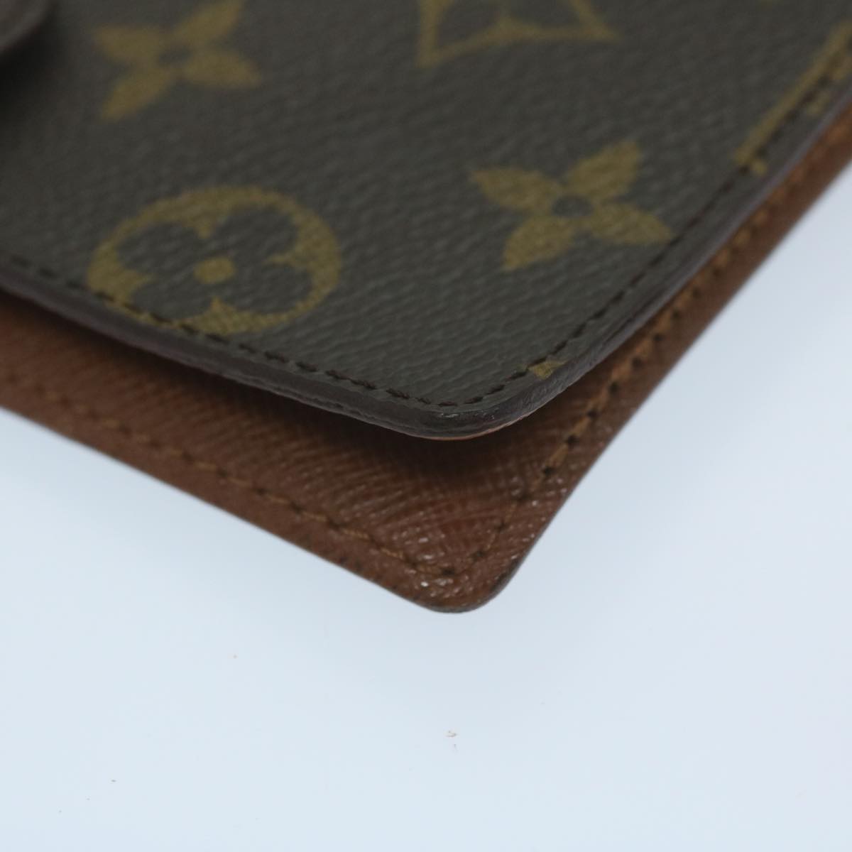 LOUIS VUITTON Monogram Agenda PM Day Planner Cover R20005 LV Auth am5610