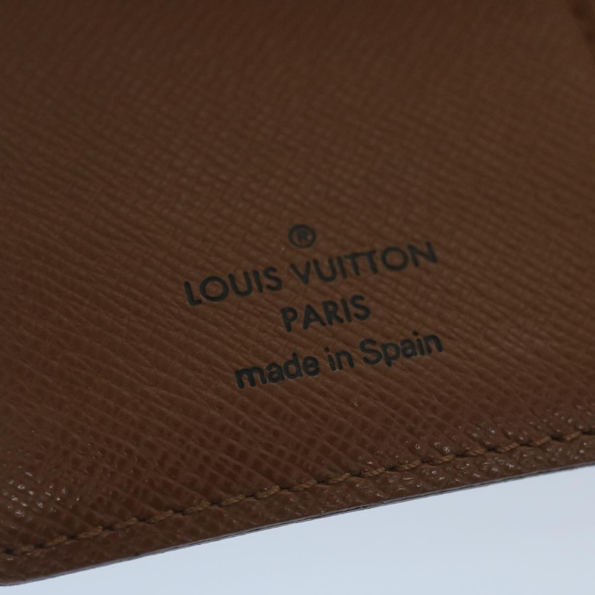 LOUIS VUITTON Monogram Agenda PM Day Planner Cover R20005 LV Auth am5610