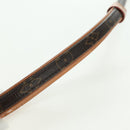LOUIS VUITTON Monogram Less Baxter MM Dog Leash M58056 LV Auth am5613-11