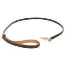 LOUIS VUITTON Monogram Less Baxter MM Dog Leash M58056 LV Auth am5613-3