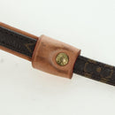LOUIS VUITTON Monogram Less Baxter MM Dog Leash M58056 LV Auth am5613-8