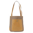 GUCCI Micro GG Supreme Tote Bag PVC Beige Auth am5617-1