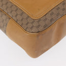 GUCCI Micro GG Supreme Tote Bag PVC Beige Auth am5617-10