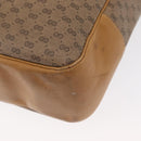 GUCCI Micro GG Supreme Tote Bag PVC Beige Auth am5617-13