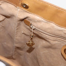 GUCCI Micro GG Supreme Tote Bag PVC Beige Auth am5617-19