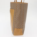 GUCCI Micro GG Supreme Tote Bag PVC Beige Auth am5617-4