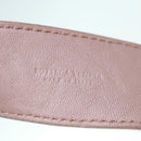 BOTTEGA VENETA INTRECCIATO Shoulder Strap Leather 44.5"""" Pink Auth am5637V-6