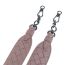 BOTTEGA VENETA INTRECCIATO Shoulder Strap Leather 44.5"""" Pink Auth am5637V-7
